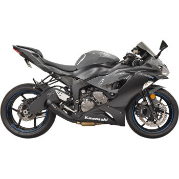 Zapatillas sin cordones BASSANI XHAUST ZX-6R - Negro 5Z627B 