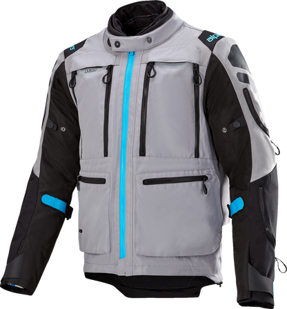 ALPINESTARS Ardent 3in1 Adventure Touring Jacket - Gray/Black/Blue - XL 3204423-9117-XL