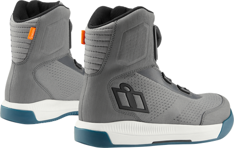 ICON Overlord™ Vented CE Boots - Gray - Size 14 3403-1279