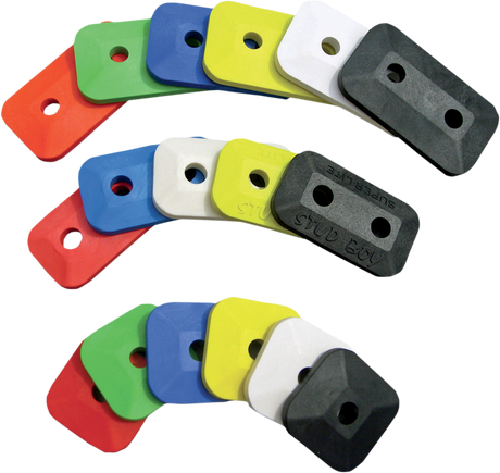 STUD BOY Backer Plates - Single - 24 Pack 2462-P1-BLK