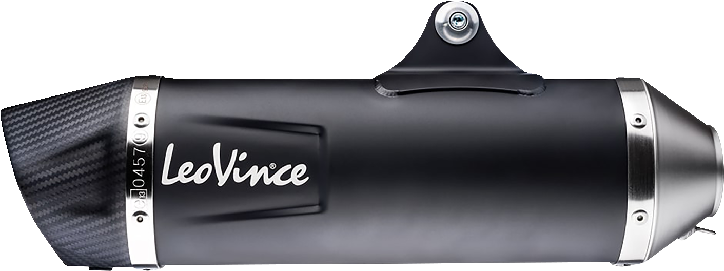 LEOVINCE Nero Slip-On Muffler - Black 14057