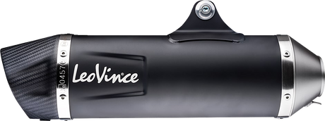 LEOVINCE Nero Slip-On Muffler - Black for KAWASAKI VERSYS 1000 14057