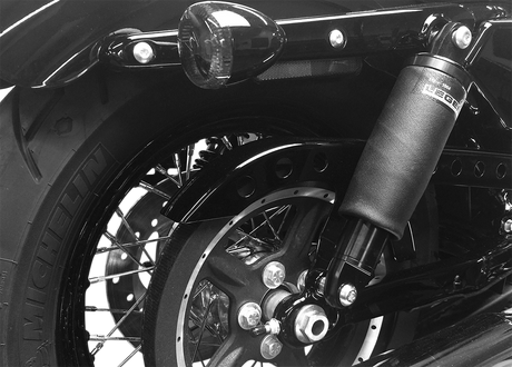 LEGEND SUSPENSION AIR Sportster Air Suspension - Black - Standard 1311-0110