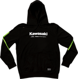 D'COR VISUALS Kawasaki Race Sweatshirt - Black - 2XL 85-206-5