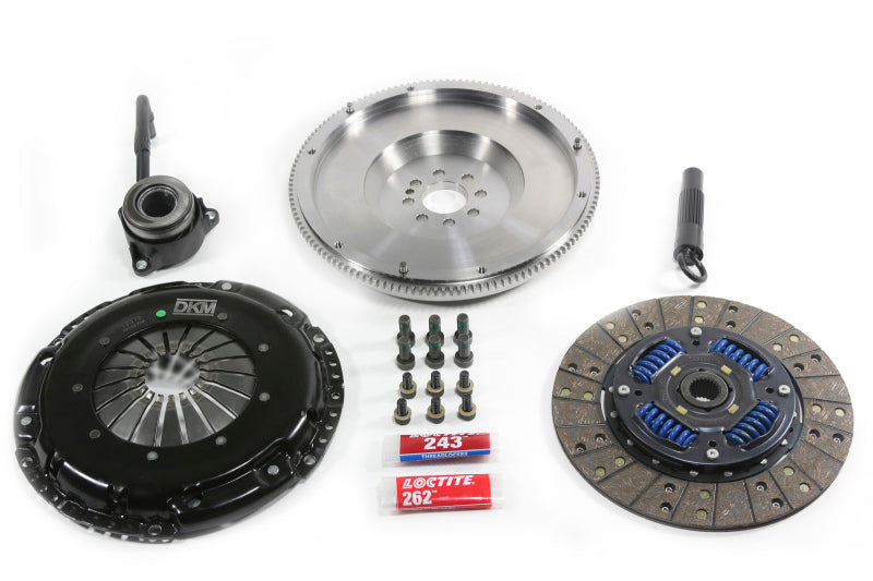 DKM Clutch VW GLI 1.8T 6-Spd Sprung Organic MB Clutch Kit w/Steel Flywheel (440 ft/lbs Torque) MB-004-040