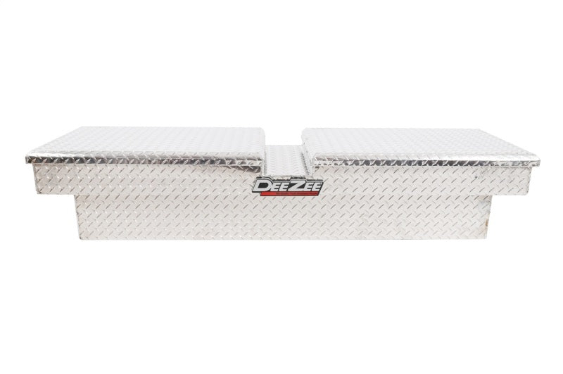 Deezee Universal Tool Box - Red Crossover - Double BT Alum Full Size DZ 8370