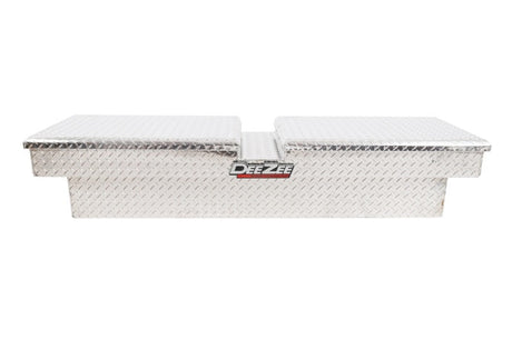 Deezee Universal Tool Box - Red Crossover - Double BT Alum Full Size DZ 8370