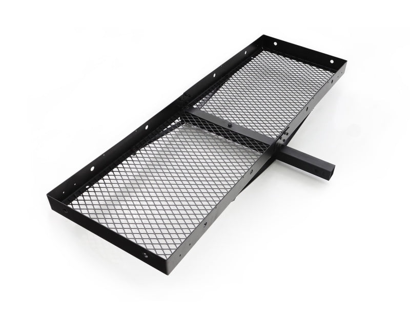 Lund Universal 20in X 60in Basic Cargo Carrier For 2in Hitches - Black 601010