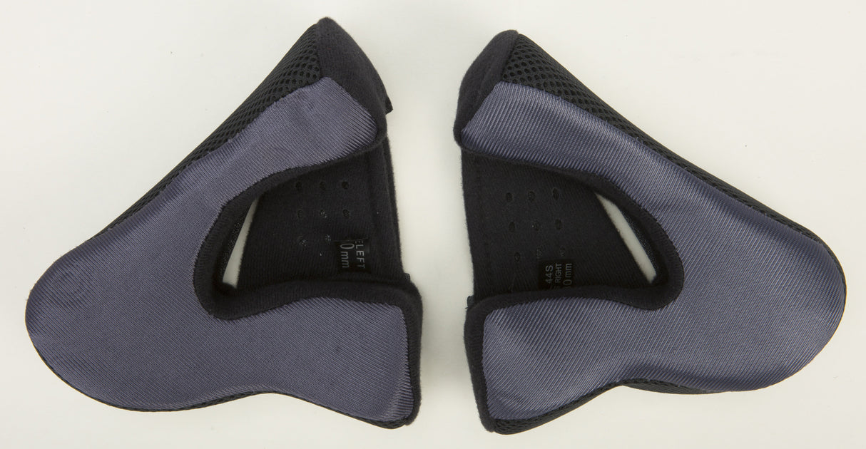 GMAX Gm-44 Cheek Pads 30mm Grey Xs G999658