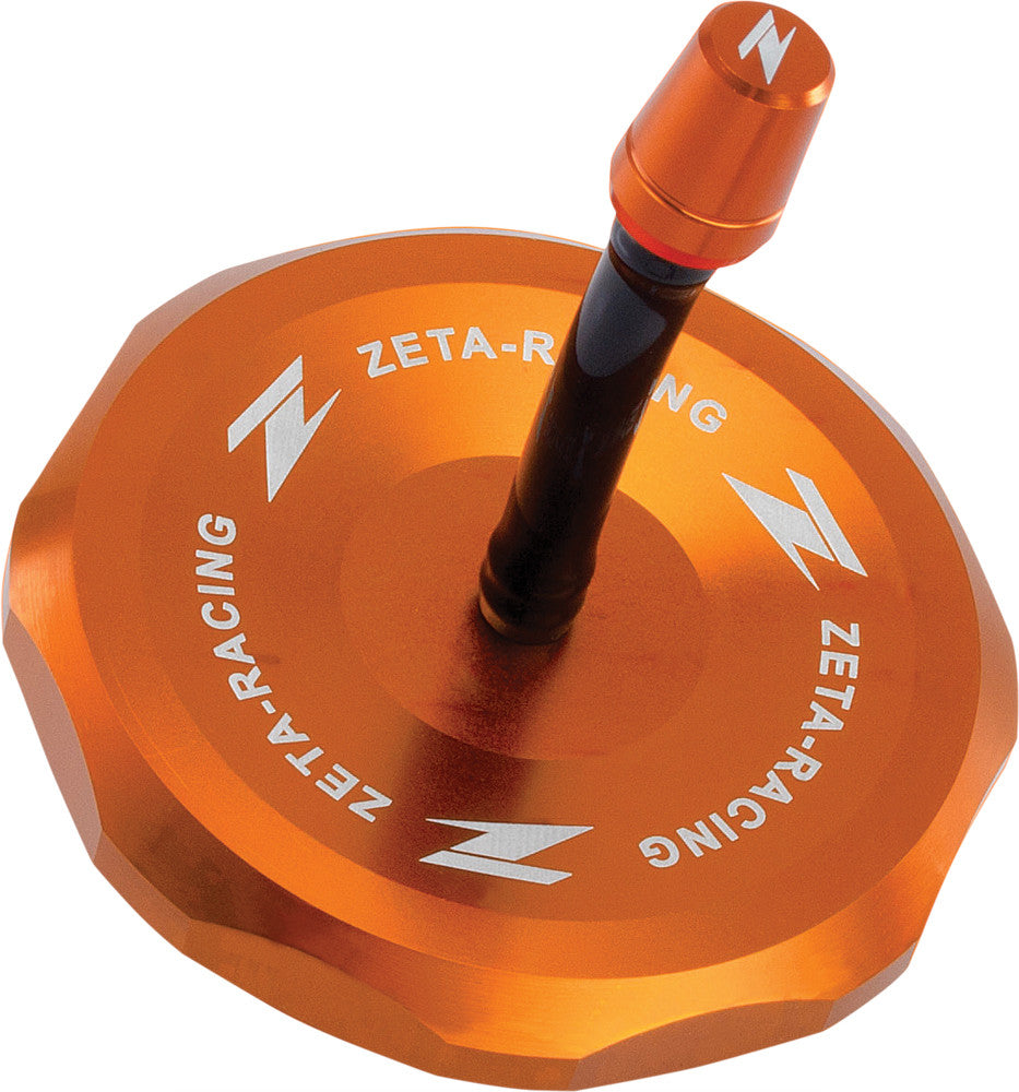 ZETA Billet Gas Cap Orange ZE87-4108