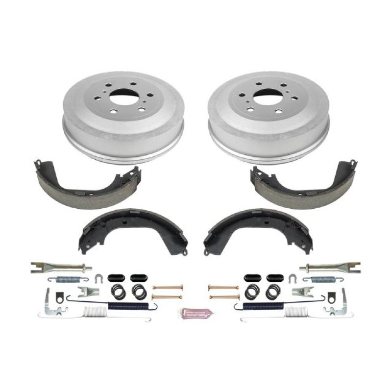 Power Stop 09-13 Chevrolet Silverado 1500 2WD Rear Autospecialty Drum Kit KOE15411DK