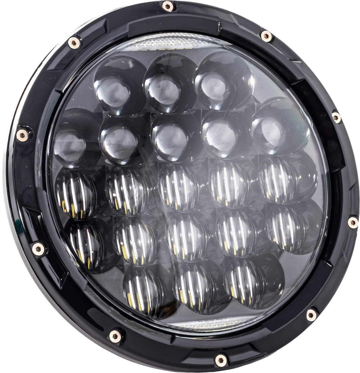 LETRIC LIGHTING CO7" Led Multi-Mini Black W/ Mnt AdapterLLC-LHC-7A