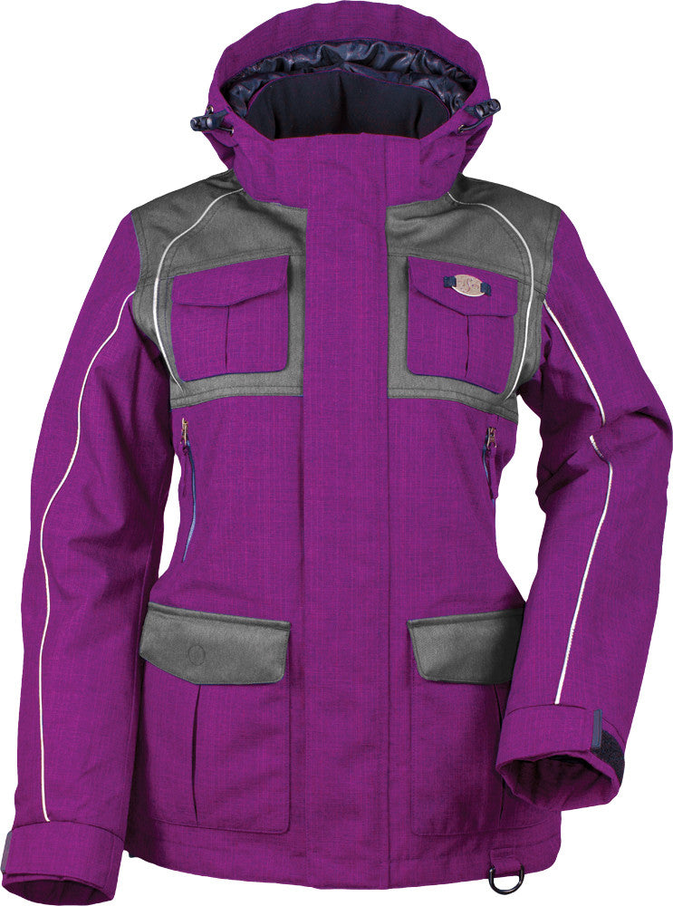 DSG Arctic Appeal Jacket Deep Berry Charcoal 2x 35296