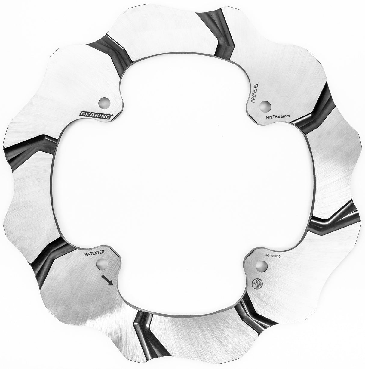 BRAKING Batfly Oversized Rotor Can Am BY9006L