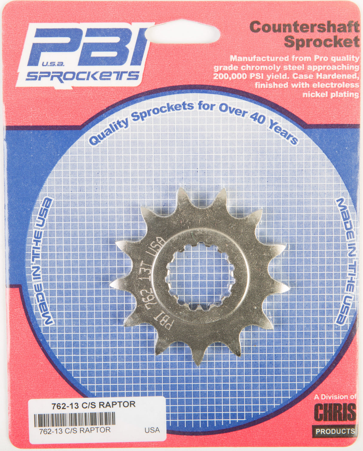 PBIFront Cs Sprocket Steel 13t-520 Yam762-13