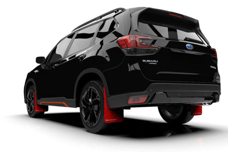 Rally Armor 19-21 Subaru Forester Red UR Mud Flap w/ White Logo MF52-UR-RD/WH