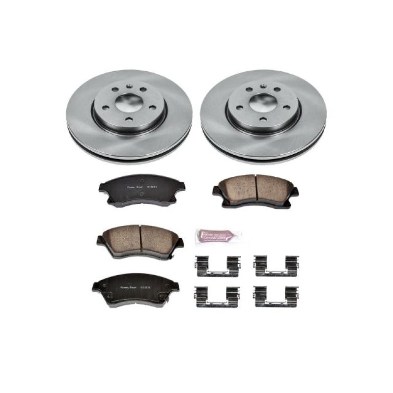 Power Stop 11-15 Chevrolet Cruze Front Autospecialty Brake Kit KOE5550