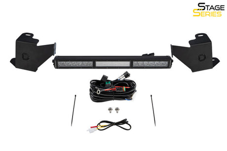 Diode Dynamics 2022 Toyota Tundra Stealth Bumper Light Bar Kit - Amber Combo DD7413
