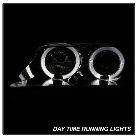 Spyder BMW Z3 96-02 Projector Headlights LED Halo Smoke High H1 Low H1 PRO-YD-BMWZ396-HL-SM 5009104