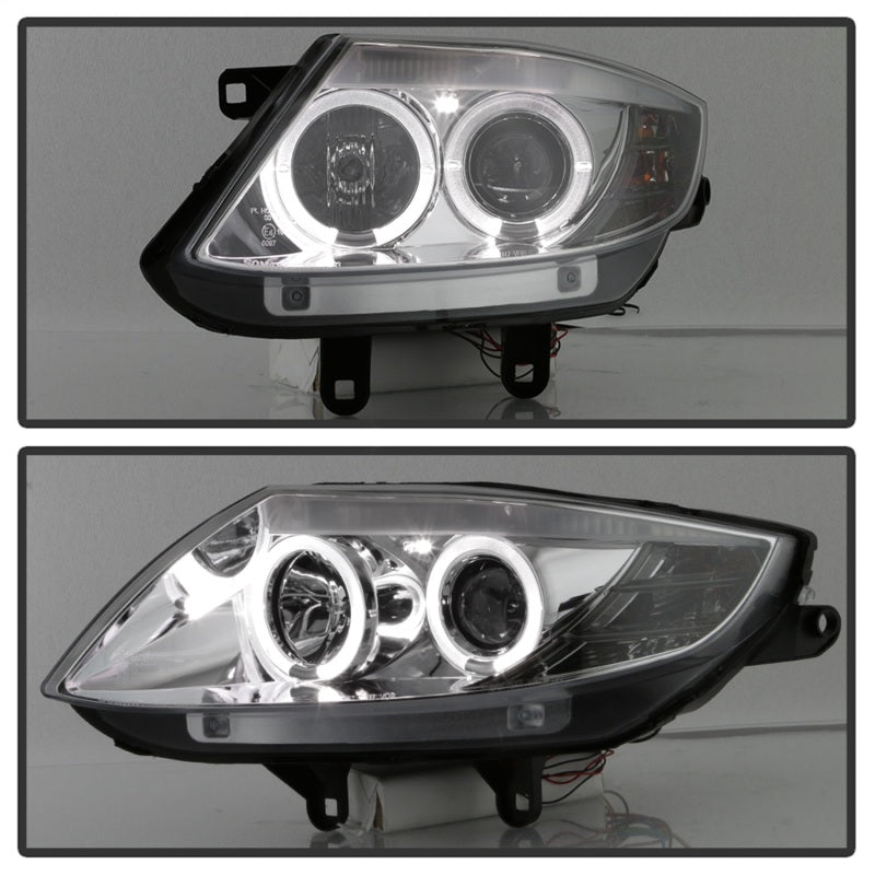 Spyder BMW Z4 03-08 Projector Headlights Halogen Model Only - LED Halo Black PRO-YD-BMWZ403-HL-BK 5029072