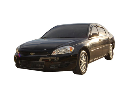 AVS 06-13 Chevy Impala Carflector Low Profile Hood Shield - Smoke 20604