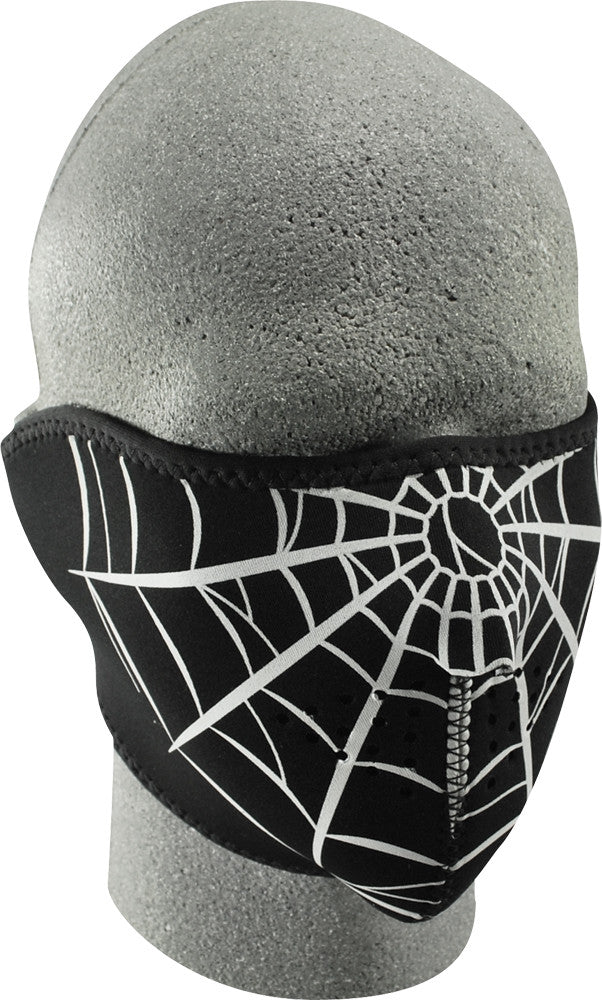 ZAN Half Face Mask Spider Web WNFM055H