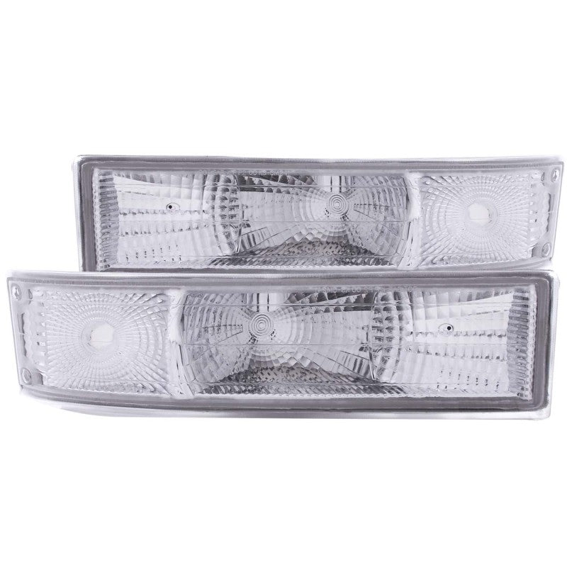 ANZO 1995-2005 Chevrolet Astro Van Euro Parking Lights Chrome 511027