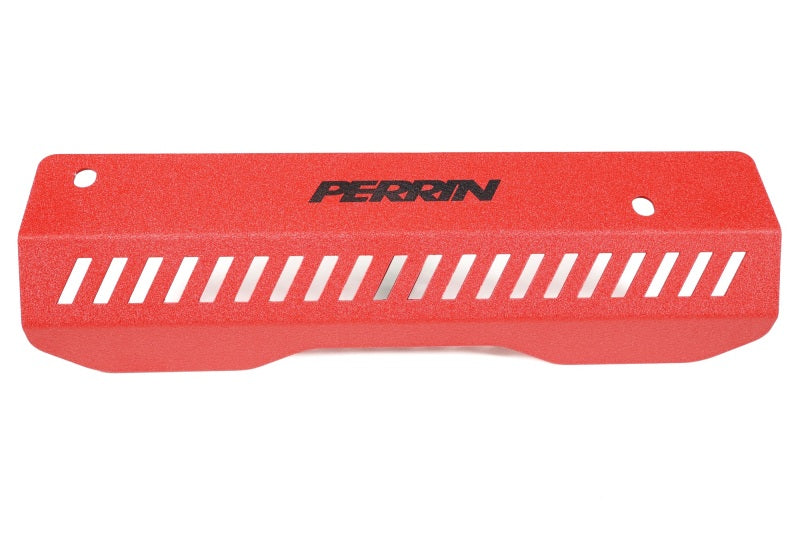Perrin 22-23 Subaru WRX Pulley Cover (Short Version - Works w/AOS System) - Red PSP-ENG-154RD