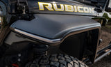 Bushwacker 18-21 Jeep Wrangler JL (2-Door & 4-Door) Flat Style Flares 4pc - Black 11950-07