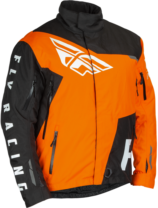 FLY RACING Youth Snx Pro Jacket Black/Orange Yl 470-5404YL