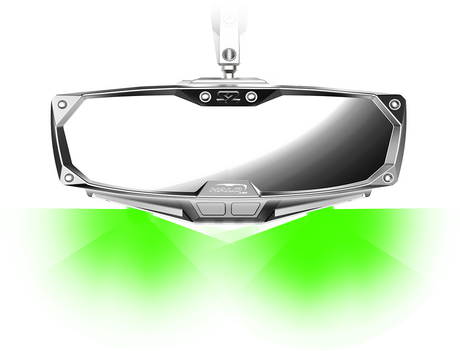 SEIZMIK Halo Mirror - LED - 1.875/2" 18020