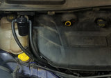 J&L 13-18 Ford Escape 2.0 EcoBoost 2.0 Oil Separator 3.0 Passenger Side - Black Anodized 3038P-B