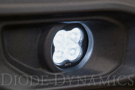 Diode Dynamics SS3 Type MS LED Fog Light Kit Pro - Yellow SAE Fog DD6581