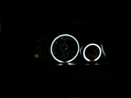 ANZO 2001-2011 Ford Ranger Projector Headlights w/ Halo Black (CCFL) 1 pc 111152