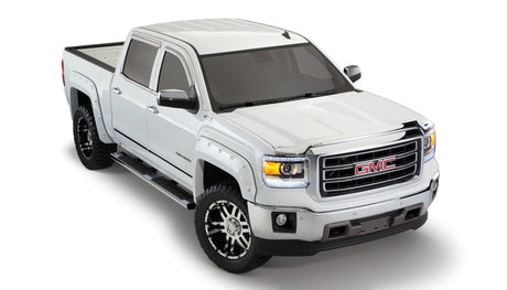 Bushwacker 16-18 GMC Sierra 1500 Boss Pocket Style Flares 4pc - Black 40976-02