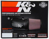 K&N 01-17 Harley Davidson Softail / Dyna FI Performance Air Intake System Silver 57-1137S