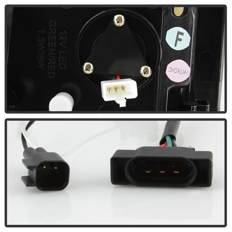 Spyder 07-09 Dodge Ram 2500/3500 V3 Light Bar LED Tail Lights - Black (ALT-YD-DRAM06V3-LBLED-BK) 5084262