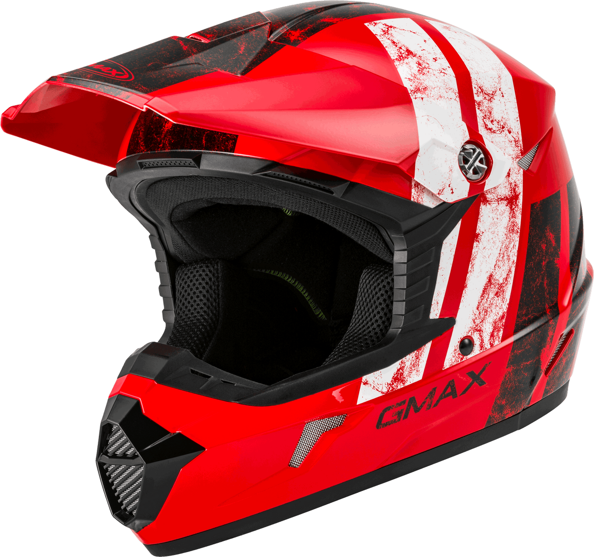 GMAX Youth Mx-46y Off-Road Dominant Helmet Red/Black/White Ys G3464750