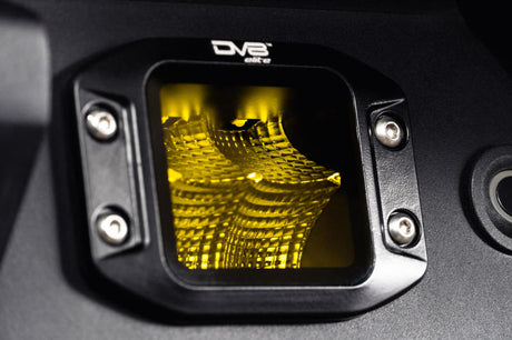 DV8 3-Inch Elite Series LED Amber Flush Mount Pod Light BE3FMW40W-A
