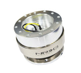 NRG Quick Release Gen 2.0 - Silver Shiny Body / Brushed Silver Ring SRK-200SSL