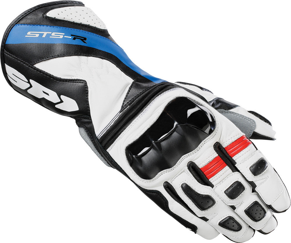 SPIDI Sts-R Gloves White/Blue 2x A146-543-2X