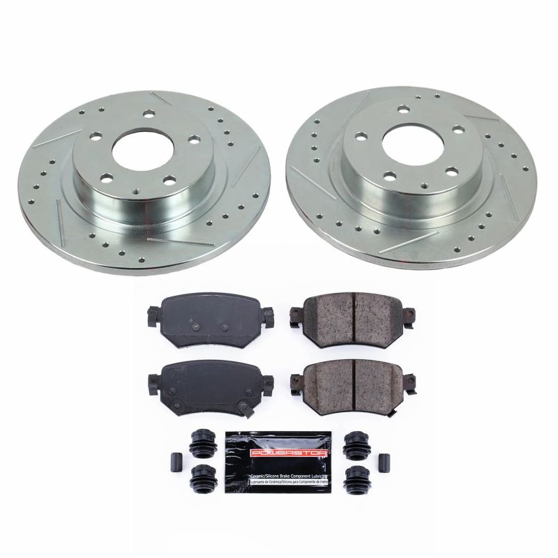Power Stop 16-18 Mazda 6 Rear Z23 Evolution Sport Brake Kit K8068