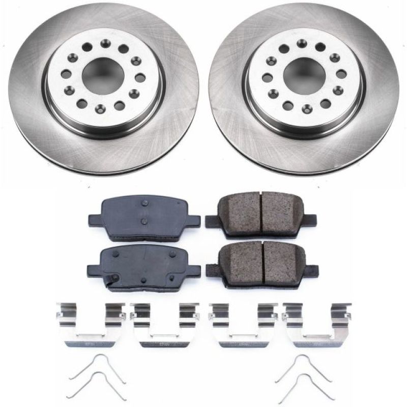 Power Stop 18-19 Buick Enclave Rear Autospecialty Brake Kit KOE7411