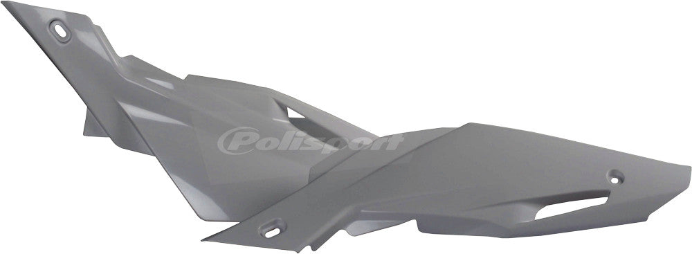 POLISPORT Side Number Plate White 8601200002