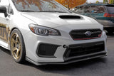 Perrin 18-21 WRX/STI / 13-20 BRZ / 17-20 Toyota 86 Front Tow Hook Kit - Flat Black PSP-BDY-235BK