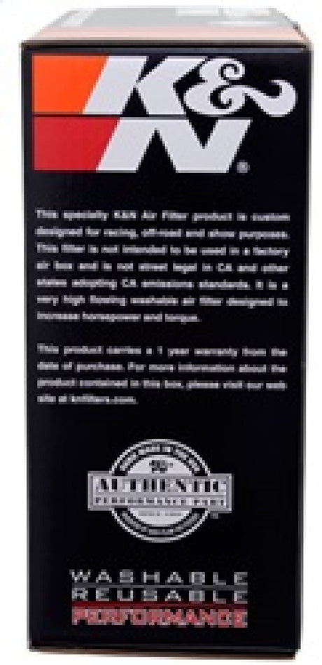 K&N X-Stream Top Assembly 5.125in Flange ID / 14inx3.75in H / 1.25in Drop B 66-3060
