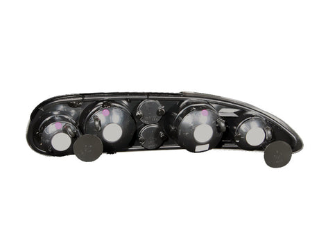 ANZO 1993-2002 Chevrolet Camaro Taillights Black 221013