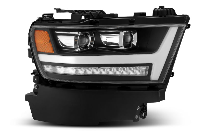 AlphaRex 19-20 Ram 1500HD PRO-Series Proj Headlight Plnk Style Blk w/Activ Light/Seq Signal/Plnk DRL 880515