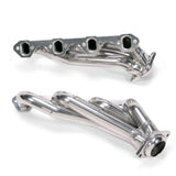 BBK 79-93 Mustang 5.0 Shorty Unequal Length Exhaust Headers - 1-5/8 Silver Ceramic 15150