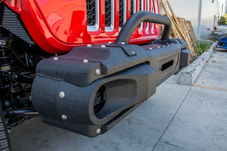 DV8 Offroad 2018+ Jeep JL/Gladiator Winch Ready Front Bumper FBJL-10